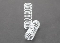 Springs, front (white) (progressive rate) (2) TRA-5857