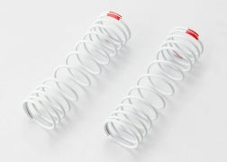 Springs, front (white) (progressive rate) (2) (fits #5862 aluminum Big Bore shocks) TRA-5860