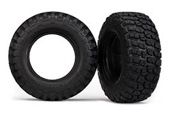 Tires, BFGoodrich Mud-Terrain T/A KM2 (dual profile 4.3x1.7- 2.2/3.0") (2)/ foam inserts (2) TRA-6871