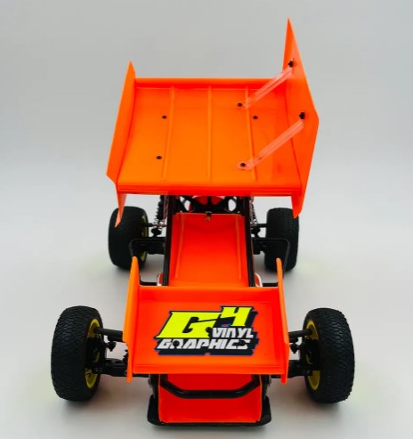 McAllister Racing Port Royal 7 in x 7 in Sprint Car Wing, 755