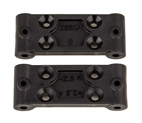 RC10B6.4 Front Bulkhead Set, 0 and 2.5 deg. ASC-91979