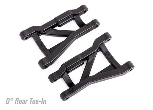 Suspension arms, black, rear (left & right), heavy duty, 0 degree toe angle (2) 9430