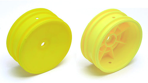 2WD Front Wheels, 2.2 in, 12 mm Hex, yellow ASC-9691