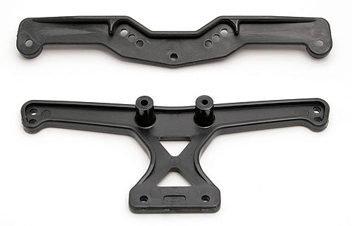 SC10 Body Mounts, front and rear ASC-9820