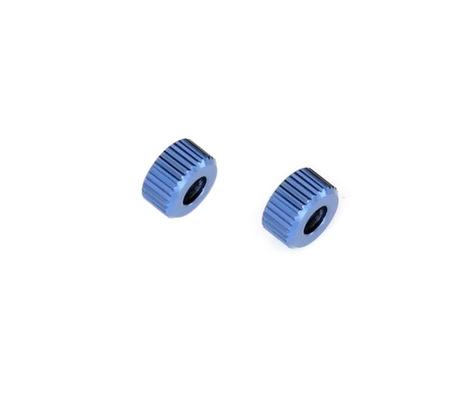 MDX V2 Bottom Seal Cap Blue Aluminum (2) CW-1417