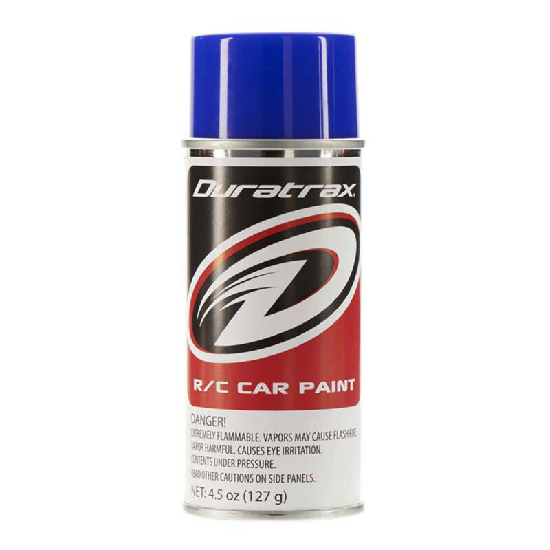 Polycarb Spray Paint, Blue Flash, 4.5 oz