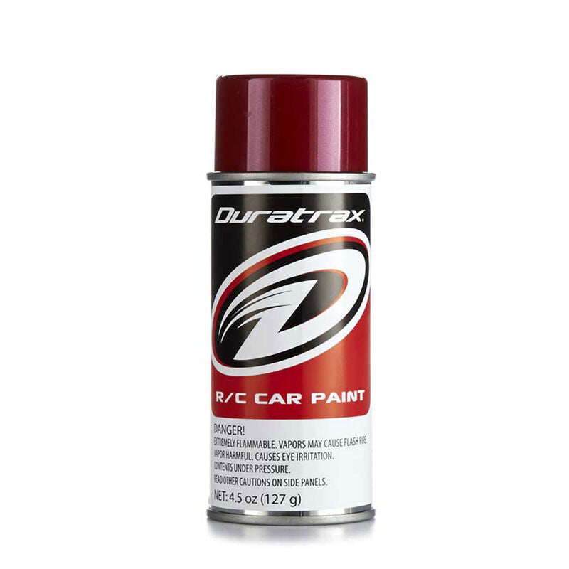 Polycarb Spray Paint, Metallic Red, 4.5 oz