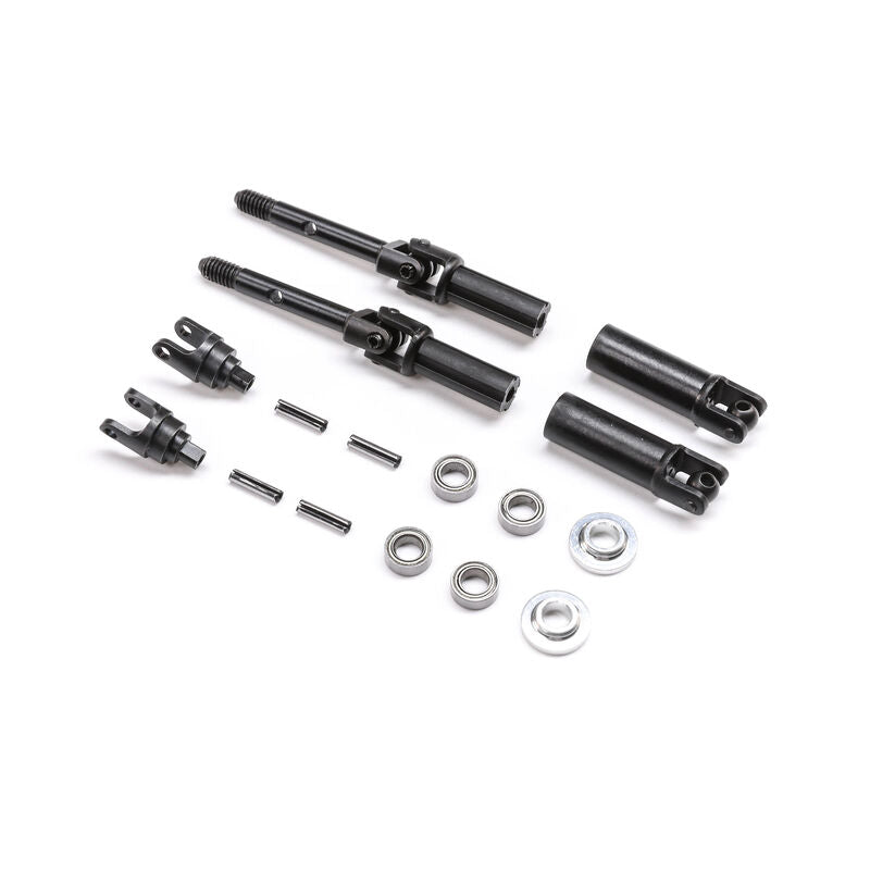 Team Losi Slider Driveshaft Set, Assembled: Mini JRX2