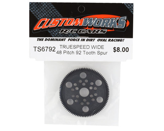 Truespeed 48P 92T Spur Gear CW-TS6792