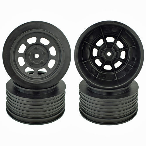 Speedway SC Wheels for the Associated SC10 and SC5M, +3mm Offset (4pcs) 
DER-DS4-AB