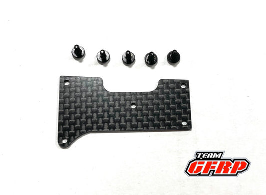 Captured Pin Molded Arm Carbon Insert, GFR-1403 (fits GFR-1402)