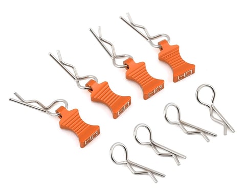 Body Clips with Aluminum EZ Pulls (4), clips (8) AC03EZ01