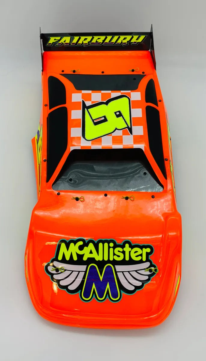 McAllister Racing Fairbury Latemodel Body, 323