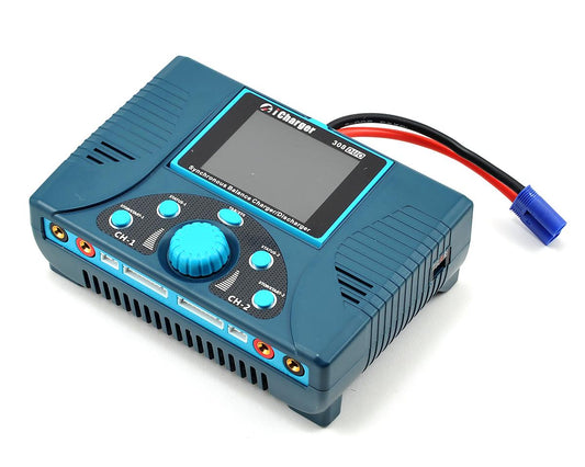 Junsi iCharger 308DUO Lilo/LiPo/Life/NiMH/NiCD DC Battery Charger (8S/30A/1300W) JUN-308DUO