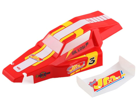 Team Losi Body & Wing, Red: Mini JRX2