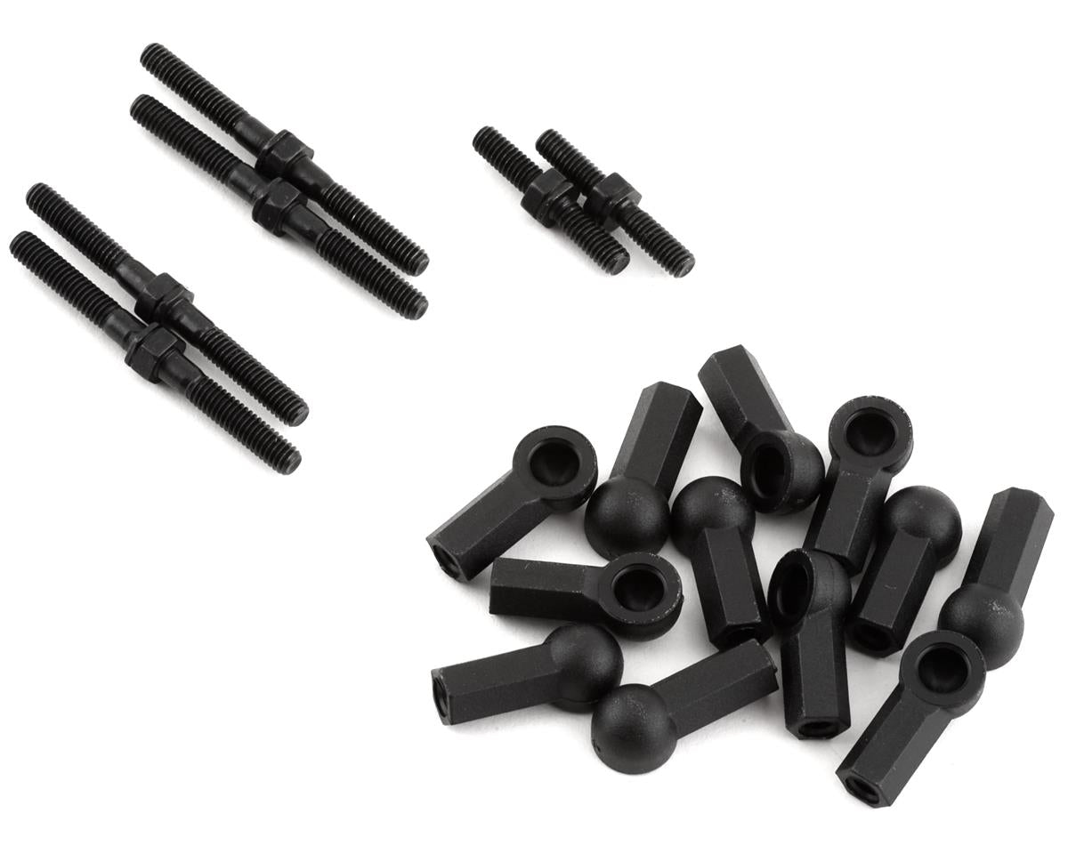 Team Losi Adjustable Turnbuckle Set (6): Mini JRX2