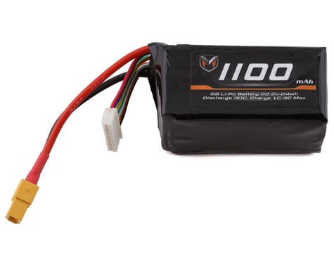 MCL-6021 - Maclan SSI Series 6S LiPo Battery Pack w/XT60 (22.2V/1100mAh)