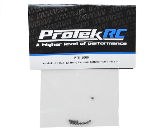 ProTek RC 3/32" (2.4mm) Ceramic Differential Balls (14) PTK-2009