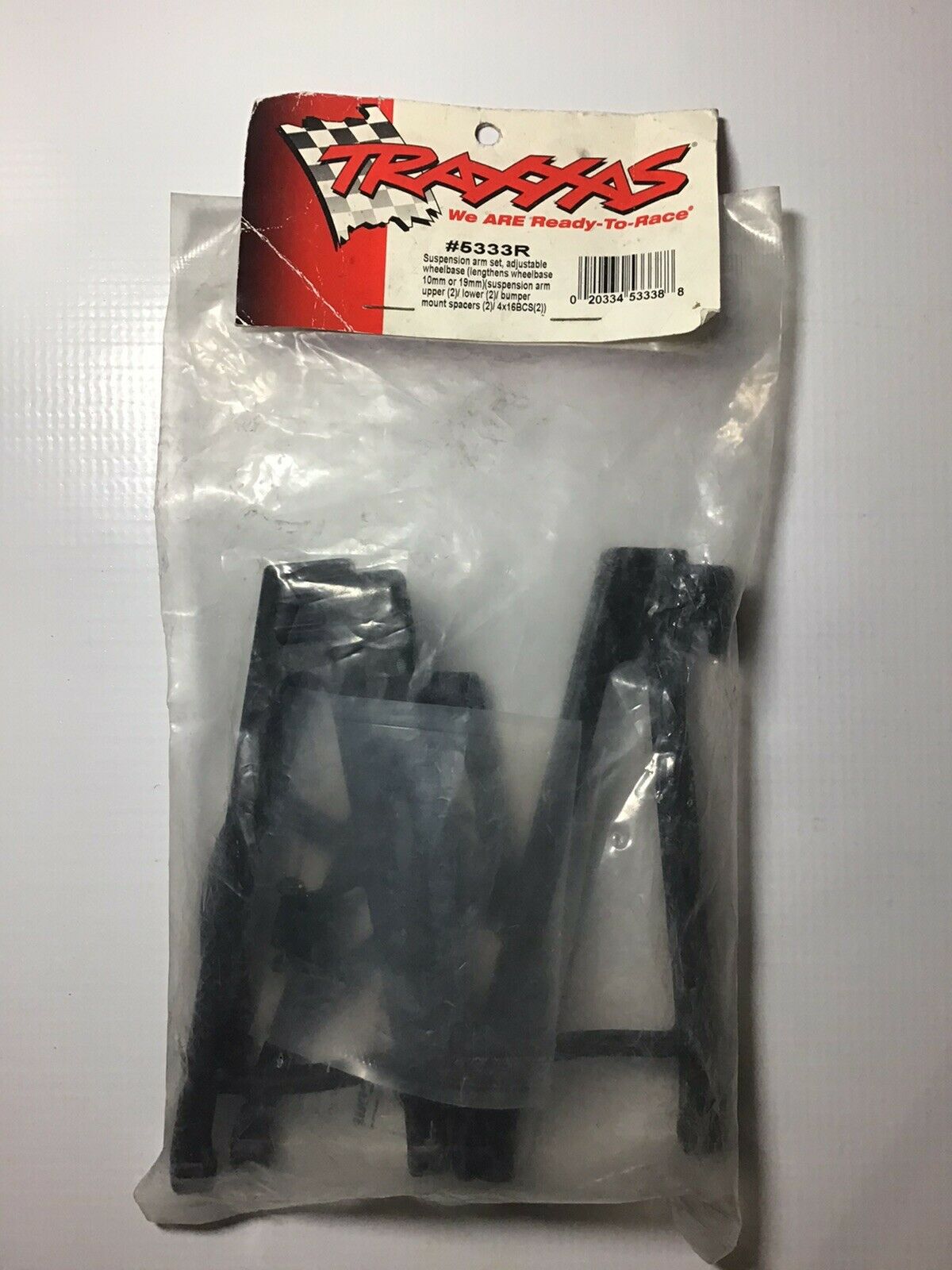 Traxxas 5333R Suspension Arm Set Adjustable Wheelbase Revo (bx9)