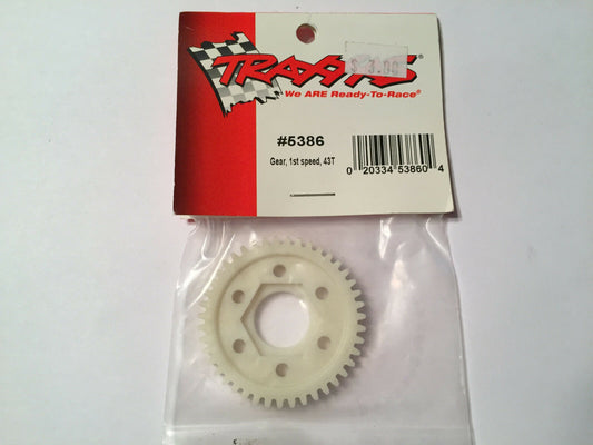 Traxxas Gear 1st Speed 43 Tooth TRA 5386 NEW (bx7)